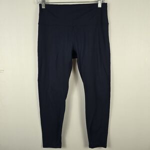 ZYIA Pants Zyia Active Navy Blue Warm Luxe Leggings Size 6-8 Activewear Athletic